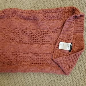 Rose cowl neck scarf